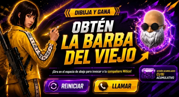 ¡No te lo pierdas! Consigue la Barba del Viejo en el nuevo evento Dibuja y Gana del Noveno Aniversario